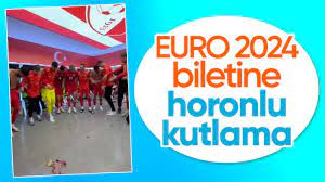 Milli futbolcular EURO 2024 biletini horonla kutladı