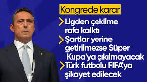Fenerbahçe'de tarihi genel kurul gerçekleştirildi